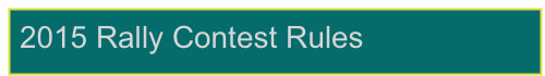 2015 Rally Contest Rules